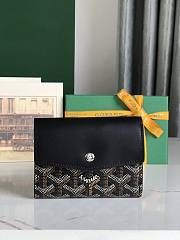 Goyard Wallet Black 12×2.5×9.3cm  - 1