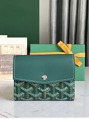 Goyard Wallet Green 12×2.5×9.3cm - 1