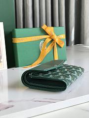 Goyard Wallet Green 12×2.5×9.3cm - 5