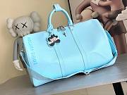 Louis Vuitton LV Keepall Bandoulière 50 Blue Epi XL 50 x 29 x 23 cm - 1