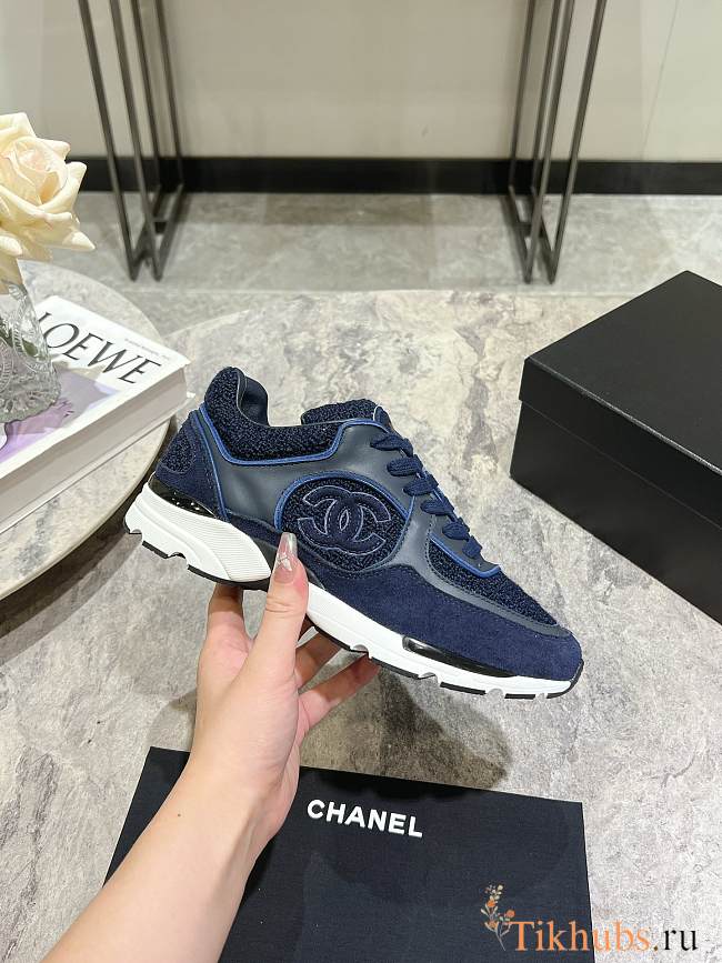 Chanel Blue Sneaker 05 - 1