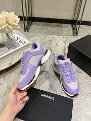 Chanel Purple Sneaker - 3