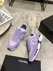 Chanel Purple Sneaker - 2