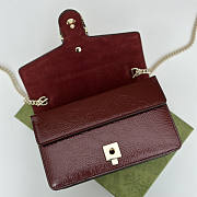 Gucci Dionysus Super Mini Bag Red Wine 17.5x11x6.5cm - 3