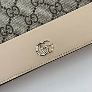 Gucci GG Marmont Chain Wallet Monogram Beige 20x12.5x4cm - 6