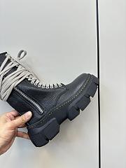 Rick Owens Laceup Bozo Tractor Boots - 3