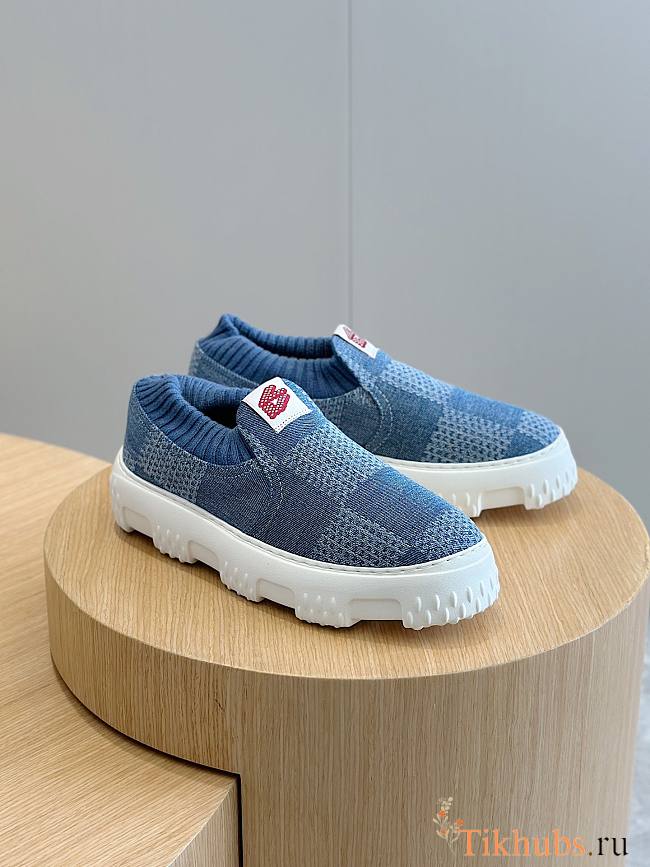 Louis Vuitton LV Space Lander Slip On Blue  - 1