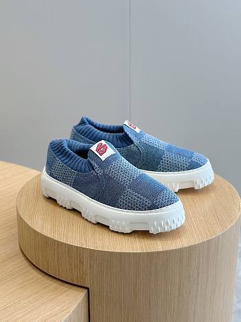 Louis Vuitton LV Space Lander Slip On Blue 