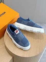 Louis Vuitton LV Space Lander Slip On Blue  - 5