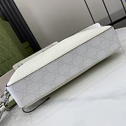 Gucci Small GG Crossbody Bag With Tag White 24x16.5x4.5cm - 6