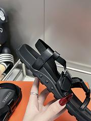 Hermes Black Sandal 02 - 5