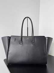 Balenciaga Bel Air Medium Carry All Bag Black Silver 25.9x28.9x16cm - 5