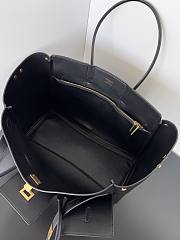 Balenciaga Bel Air Medium Carry All Bag Black Gold 25.9x28.9x16cm - 3