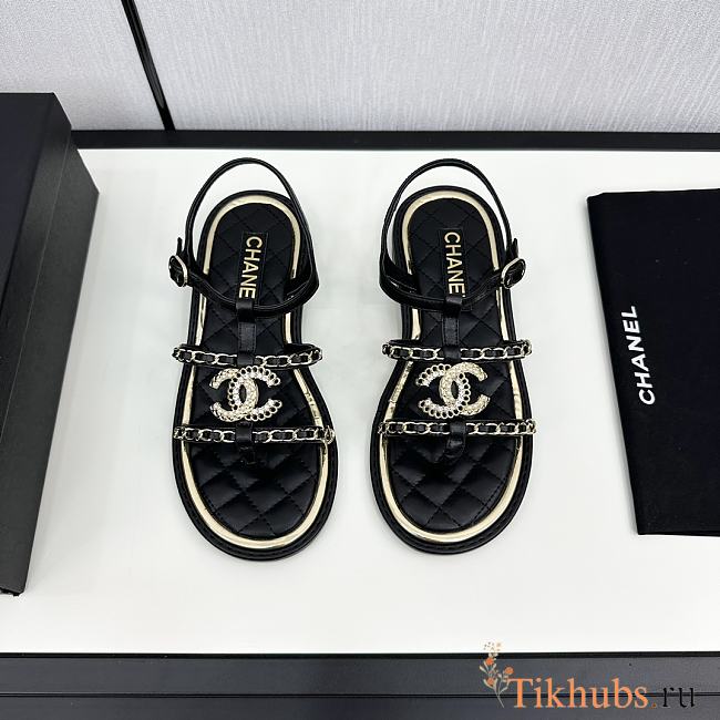 Chanel Black Sandal 05 - 1