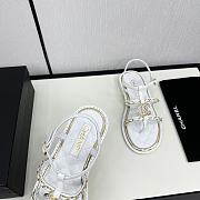 Chanel White Sandal 05 - 3