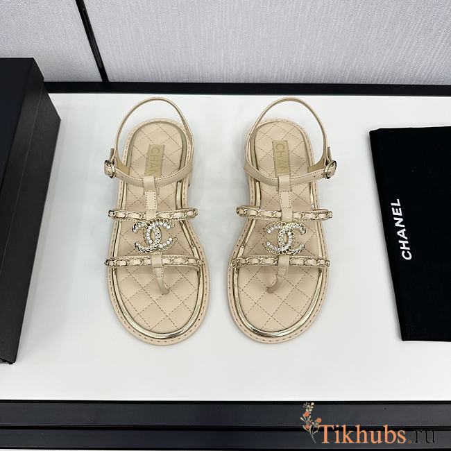 Chanel Beige Sandal 04 - 1