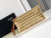 Celine Small Cabas Thais Striped Triomphe 25.5 x 18.5 x 12 cm - 5