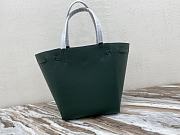 Celine Small Cabas Phantom Soft Grained Green 27x31x17cm - 4