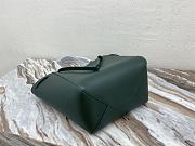 Celine Small Cabas Phantom Soft Grained Green 27x31x17cm - 3