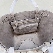 Celine Small Cabas Phantom Soft Grained Grey 27x31x17cm - 3