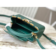 Louis Vuitton LV Capucines Mini Green Bag 21x14x8cm - 2