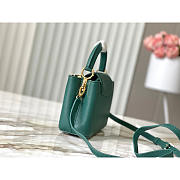 Louis Vuitton LV Capucines Mini Green Bag 21x14x8cm - 3