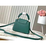 Louis Vuitton LV Capucines Mini Green Bag 21x14x8cm - 5