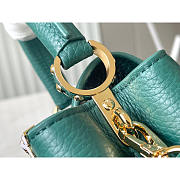 Louis Vuitton LV Capucines Mini Green Bag 21x14x8cm - 4