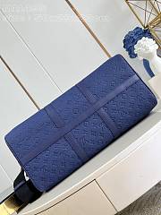 Louis Vuitton LV Keepall Bandoulière 50 Sapphire 50 x 29 x 23 cm - 5