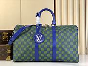 Louis Vuitton LV Keepall 45 Green 45x27x20cm  - 1
