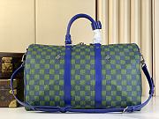 Louis Vuitton LV Keepall 45 Green 45x27x20cm  - 5