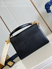 Louis Vuitton LV Twist Black MM 23 x 17 x 9.5 cm - 5