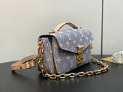 Louis Vuitton LV Pochette Métis East West Trianon Gray 21.5 x 13.5 x 6 cm - 6