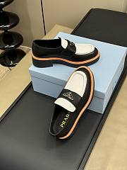 Prada Black White Loafer  - 3