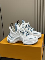 Louis Vuitton LV Archlight Sneaker White Blue  - 1