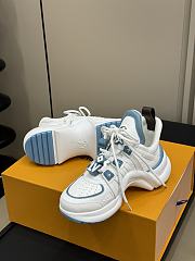 Louis Vuitton LV Archlight Sneaker White Blue  - 2