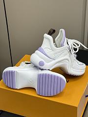 Louis Vuitton LV Archlight Sneaker White Purple - 5