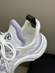 Louis Vuitton LV Archlight Sneaker White Purple - 3