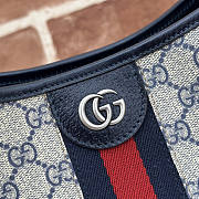 Gucci Ophidia GG Medium Blue Shoulder Bag 34x32x17cm - 3