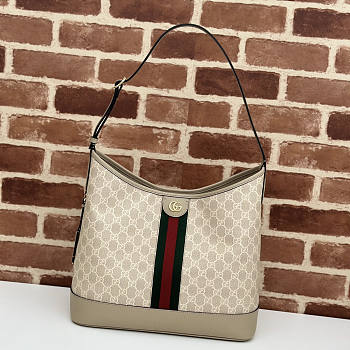 Gucci Ophidia GG Medium Beige Shoulder Bag 34x32x17cm