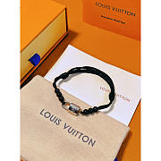 Louis Vuitton LV Silver Lockit Beads Bracelet - 3