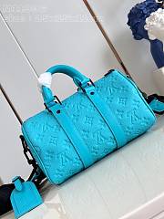 Louis Vuitton LV Keepall Bandoulière Turquoise 25 25 x 15 x 11 cm - 3