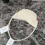 Bottega Veneta Solstice Mini Shoulder Bag White 28x18x5cm - 3