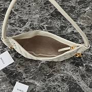 Bottega Veneta Solstice Mini Shoulder Bag White 28x18x5cm - 2