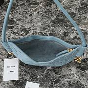 Bottega Veneta Solstice Mini Shoulder Bag Blue 28x18x5cm - 3