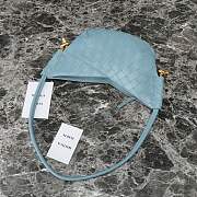 Bottega Veneta Solstice Mini Shoulder Bag Blue 28x18x5cm - 2