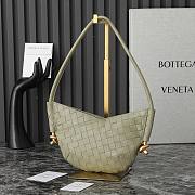 Bottega Veneta Solstice Mini Shoulder Bag Green 28x18x5cm - 5