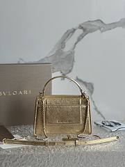 Bvlgari Serpenti Forever Top Handle Gold 19x11x6cm - 5