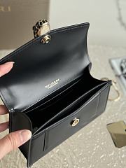 Bvlgari Serpenti Forever Top Handle Black 19x11x6cm - 4