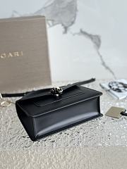 Bvlgari Serpenti Forever Top Handle Black 19x11x6cm - 2